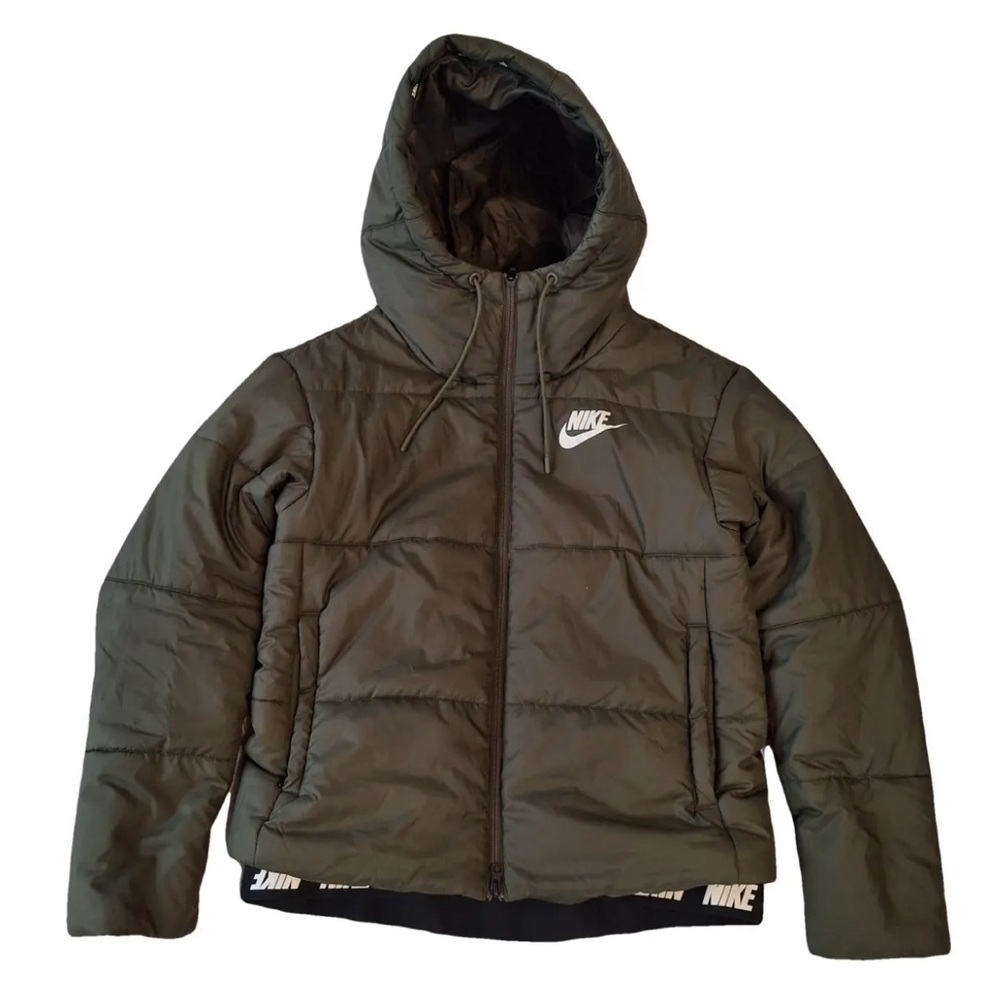 Nike Green Puffer Jacket